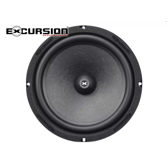 Excursion RX-8C  2-drożny zestaw głośnikowy SQ: 2 tweetery 26mm, 2 woofery 200mm, 4 zwrotnice pasywne (2xLP, 2xHP) - 2ohm, 150/400W, 95dB, 35-30000Hz,